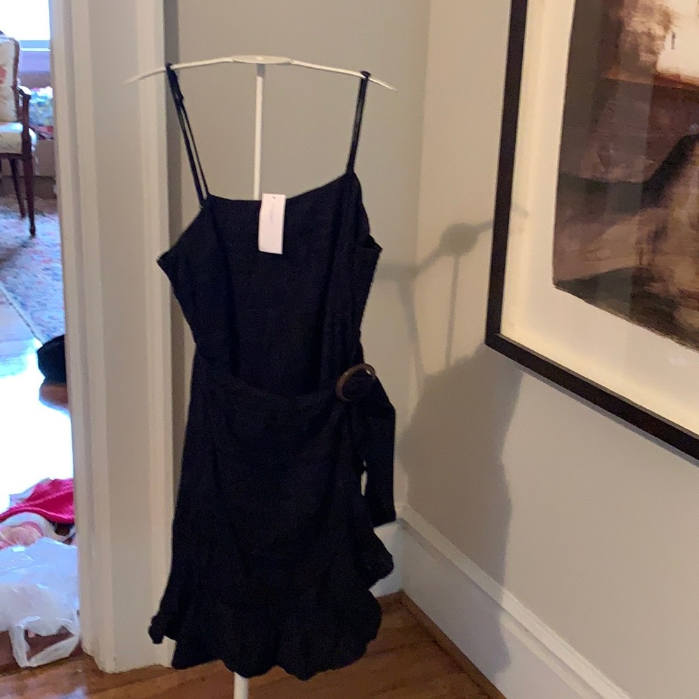 American eagle side belted strappy dress. NWT. Retail 45
